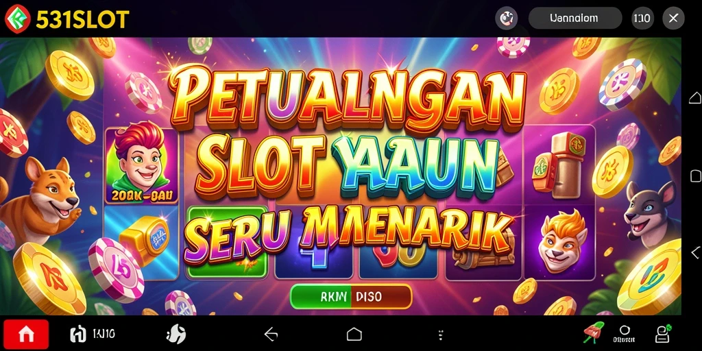 Screenshot gameplay dari 531SLOT yang menunjukkan aksi petualangan seru.