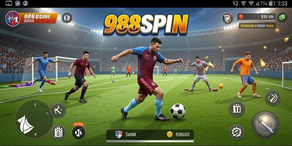Tampilan menarik dan gameplay interaktif dari 988SPIN dalam olahraga.