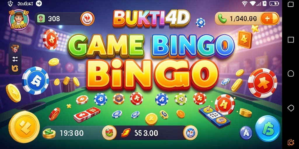 Screenshot utama BUKTI4D menampilkan gameplay Bingo yang seru dan interaktif.