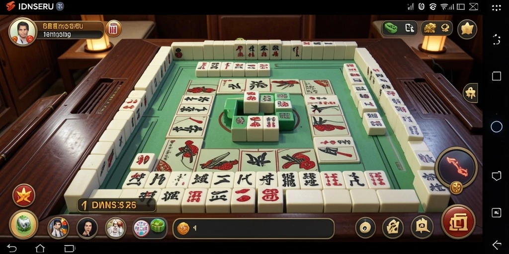 Tampilan gameplay seru dan menantang dalam IDNSERU.