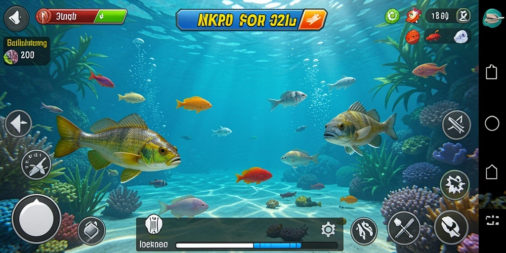 Screenshot gameplay KKRP yang menunjukkan pengalaman memancing yang realistis dan seru.