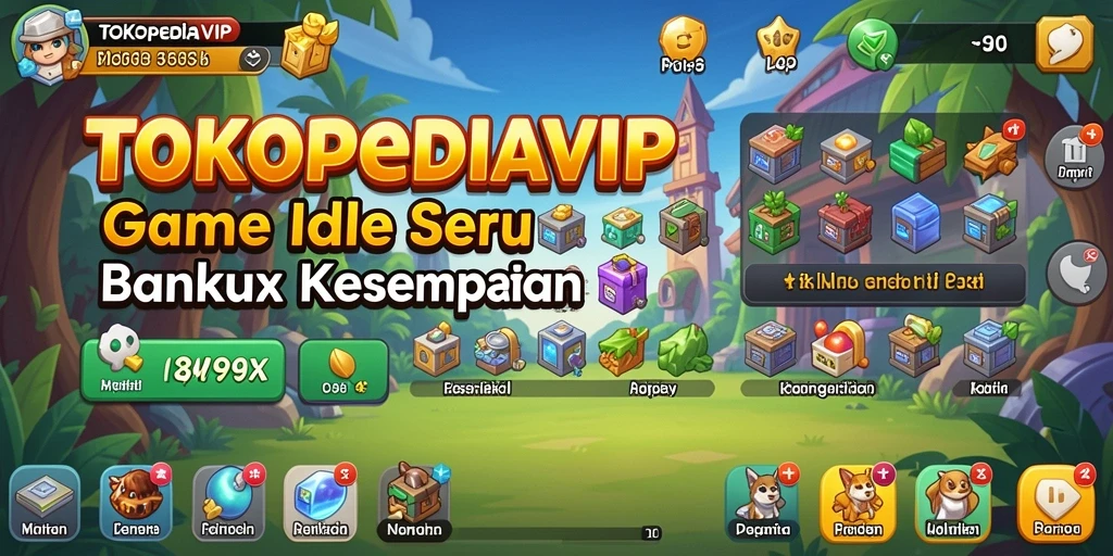 Screenshot utama menampilkan gameplay <strong>TOKOPEDIAVIP</strong> yang menantang dan menyenangkan.