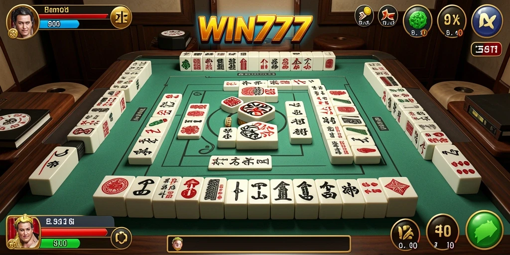 Gameplay Mahjong seru dengan tantangan menarik di WIN777.
